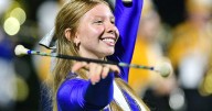 Strike Up the Band | Conemaugh Valley, Ferndale co-op emulates gridiron battle for halftime show