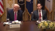 Trump informa sobre la incursión en un submarino narcotraficante en el Caribe.