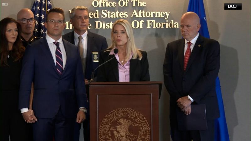 Conservative influencer Benny Johnson accuses Democratic Party of violence as Pam Bondi announces arrest in his death threat