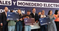 Huixquilucan continúa la entrega de más de 14 mil monederos electrónicos y becas municipales