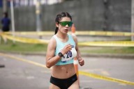 Lina Pantoja se subió al podio en la Allianz 15k
