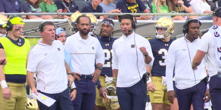 Notre Dame coach Marcus Freeman is confident in DC Chris Ash’s defensive direction