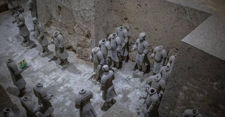 La tumba del emperador de los Guerreros de Terracota se construyó con madera de lugares lejanos
