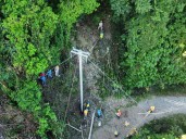 CFE restablece al 100% servicio tras lluvias en 5 estados