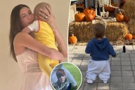 Hailey Bieber’s son Jack wears mini Justin merch on Instagram