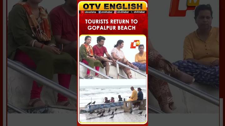 Normalcy Returns After Cyclone Montha, Tourists Visit Gopalpur Beach