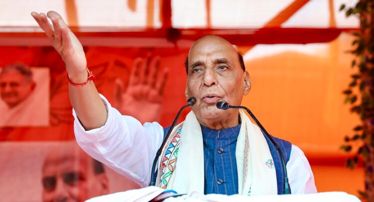Tejashwi Yadav’s Job Promise Misleading: Rajnath Singh