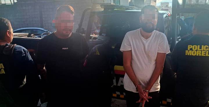 Detienen a dos hombres armados en Villas del Pedregal