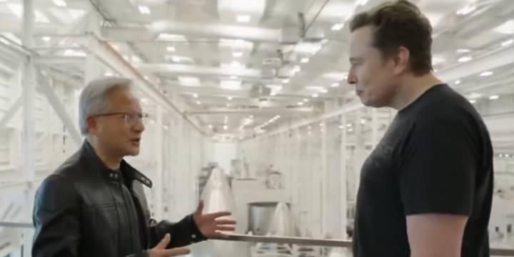 Jensen Huang entrega a Elon Musk las primeras DGX Spark, la supercomputadora de IA más pequeña del mundo