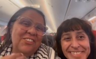 Israel liberó a chilenas que viajaban en la flotilla solidaria en apoyo a Palestina