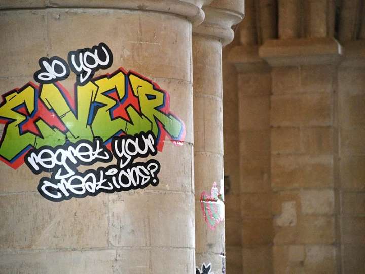 Canterbury Cathedral’s graffiti heresy