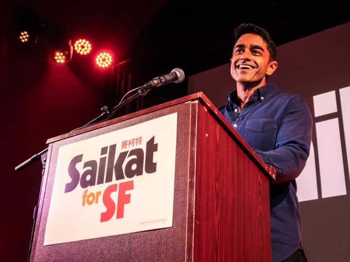 Pelosi challenger Saikat Chakrabarti kicks off campaign in S.F.