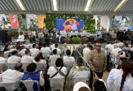 FARC dissidents hand over munitions to Colombia in peace gesture