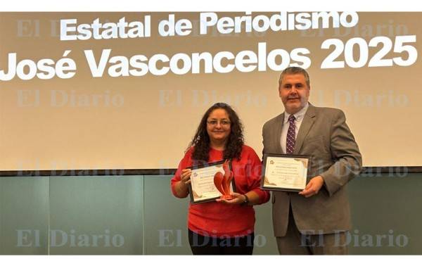 Gana El Diario premio de periodismo en Crónica