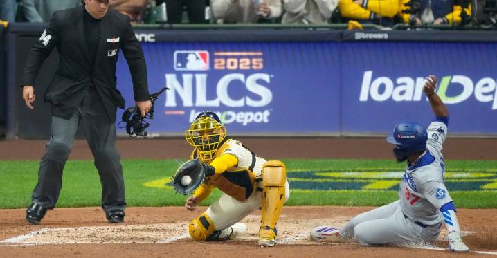 NLCS Game 2: Dodgers at Brewers, Tuesday 10/14, 7:08 CT