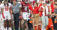 OU grateful Keontez Lewis is all right after 'scary' collision with wall in Kent State game