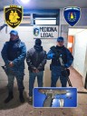 En Barranqueras, demoraron a un hombre con una pistola 9 milímetros