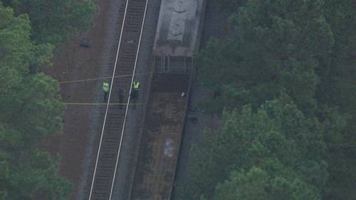 CXS train hits, kills person on tracks in Johnston County