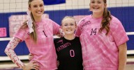 MALC girls volleyball team holds senior night