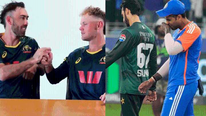 Marsh, Maxwell and other Australian players mock India’s no-handshake stance vs Pakistan in promo video – WATCH