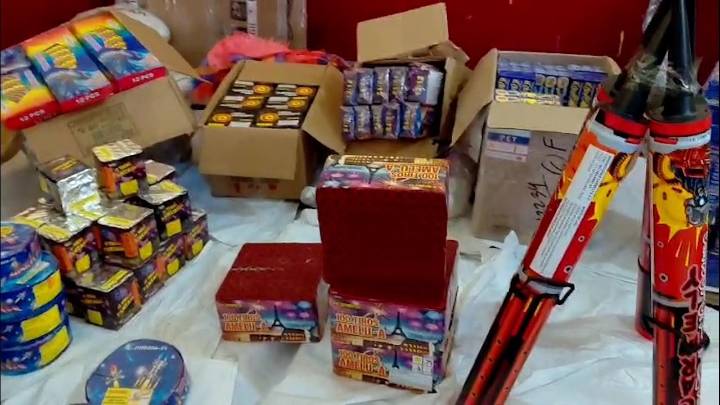 Tarapoto: Policía Fiscal incauta más de 13 mil unidades de pirotecnia ilegal en operativo conjunto