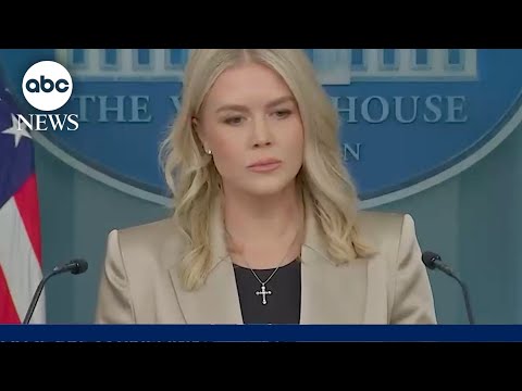 White House press secretary Leavitt on government shutdown layoffs