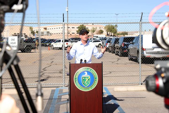 Nevada Nuclear Security Site furloughs nearly all federal staffers 