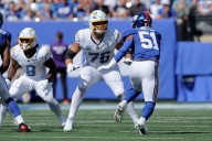 Chargers LT Joe Alt (ankle) doubtful for Sunday’s game