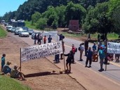 Delicia: la ruta 12 cortada por vecinos que reclaman servicios básicos