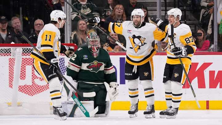 Penguins take over NHL’s top spot with win over Wild