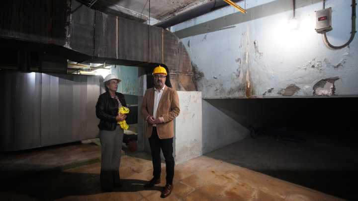 Marco Morala confía en contar con el apoyo necesario para reconstruir las piscinas climatizadas de Ponferrada