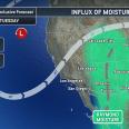 Raymond to raise flash flood risk in southwest U.S., northern Mexico