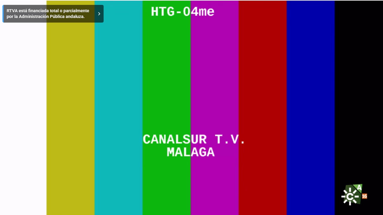 Canal Sur Televisión deja de emitir en toda Andalucía por el genocidio en Gaza