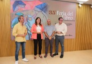 Isaac Rosa, Nieves Concostrina, Nativel Preciado y Kiko Amat en la 35ª Feria del Libro de Fuerteventura