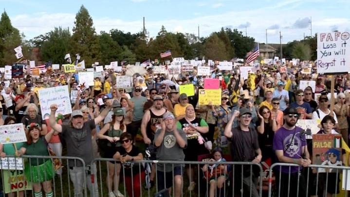 Thousands gather at 'No Kings 2.0' Rally in New Orleans