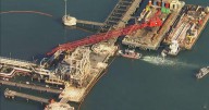 1 person killed in crane collapse on Everett, Massachusetts waterfront