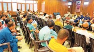 Salman Sagar chairs meeting with Buchpora block functionaries