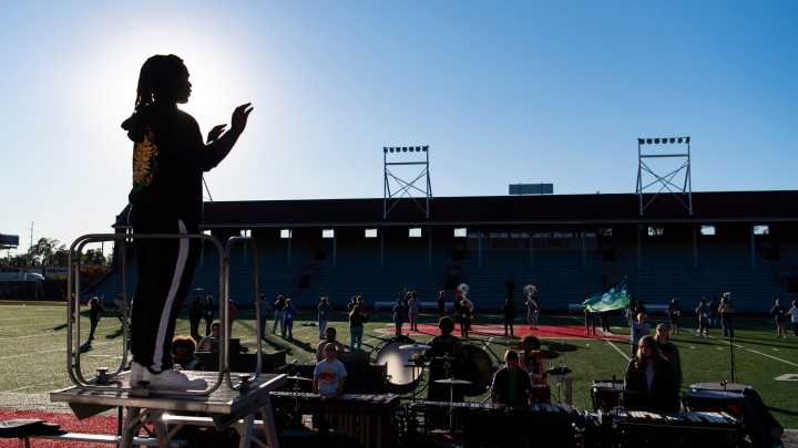 Middle schoolers help Bosse High School's marching band find success