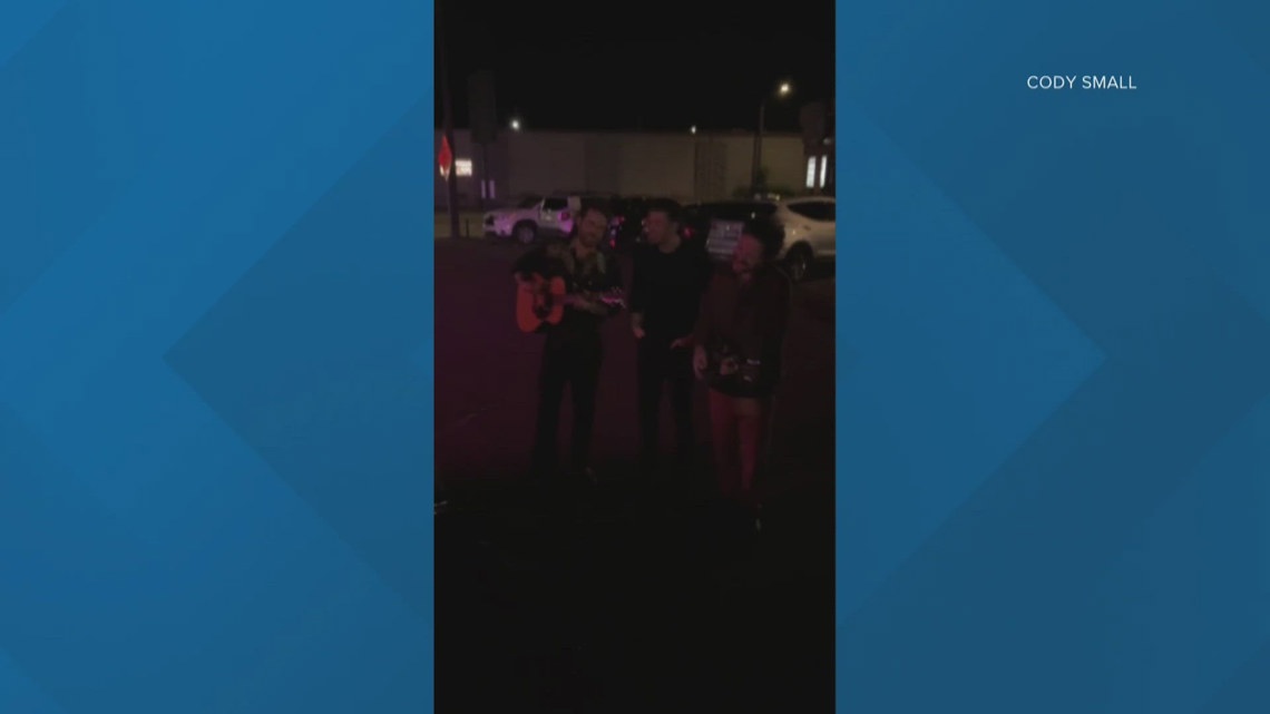 Heartwarming: Band surprises 12-year-old with personal parking lot concert in Spokane