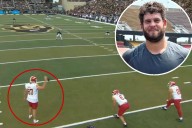 Iowa State uses 310-pound freshman as emergency kicker