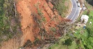 Deslizamiento de tierra en ladera de Corral deja a ocho personas evacuadas