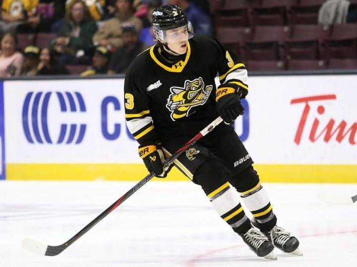 Jordan Bax goes the extra mile to earn his role with Sarnia Sting