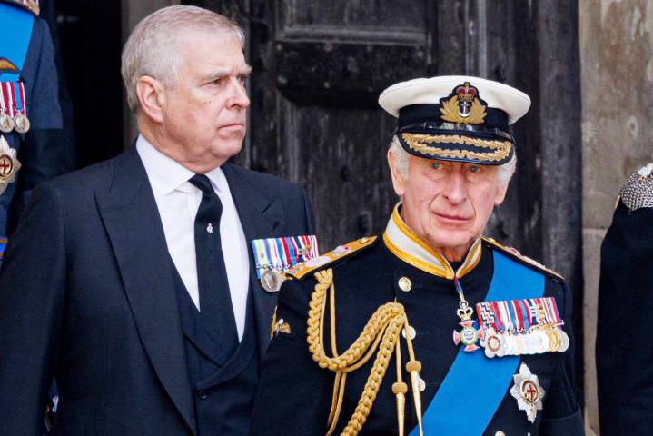 King Charles Considering Stripping Prince Andrew's Royal Title: Report