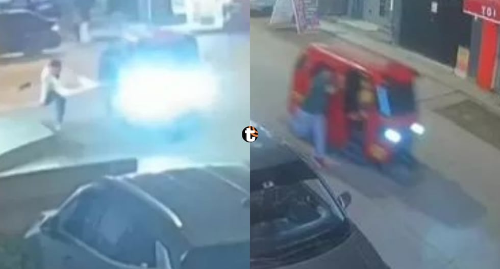 ¡Violencia en Villa El Salvador! Raqueteros en mototaxi arrastraron a pareja en plena calle y hombre quedó inconsciente [VIDEO] Delincuentes los atacaron en la avenida Revolución y huyeron con un celu