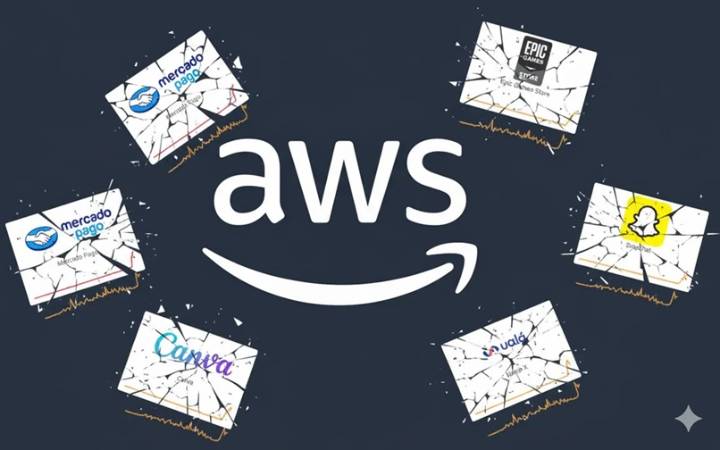 Colapso en Argentina por caída de Amazon Web Services: Mercado Pago, ChatGPT y todos los servicios afectados