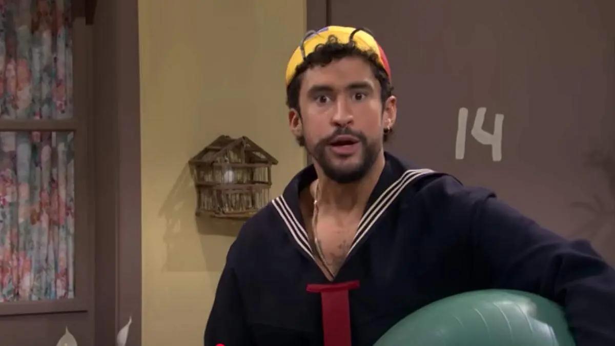 Así interpretó Bad Bunny a Quico de “El Chavo del 8” en Saturday Night Live