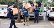 Lleva Marina más de 13 mil despensas y toneladas de ayuda a damnificados por lluvias