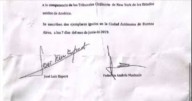 Hallan un contrato de Espert con Machado por US$ 1 millón
