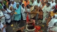 Habisyalis Throng Puri As Kartika Brata Begins In Odisha
