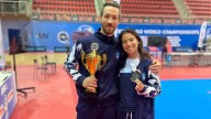 Geraldine se luce con el taekwondo